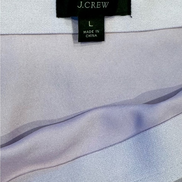 J Crew Gwyneth slip skirt - Lilac - sz L - exc condition - Picture 5 of 7